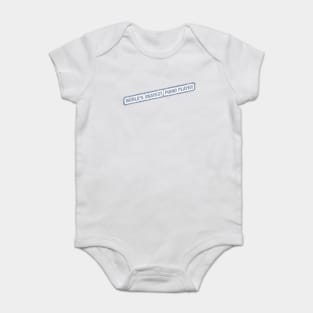 Worlds Okayest Piano Player Baby Bodysuit